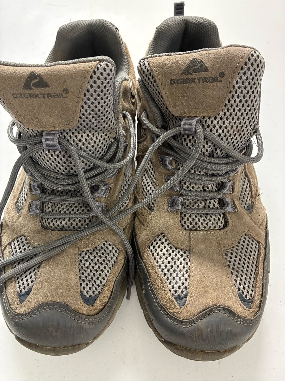 Ozark Trail Men's Taupe and Gray Trail Sneakers